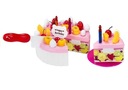 Zestaw Przyjęcie Urodzinowe Tort na Rzepy Desery Materiał plastik