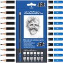 Фламинго НАБОР ТЕХНИЧЕСКИХ КАРАНДАШЕЙ 12 шт. 8В-2Н.