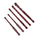 5 PIÈCES KIT WIERTEL VERS MURU 1/4 POUCES POIGNÉE SZESCIOKATNY 5 6 8 10 53photo 8