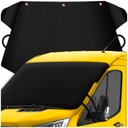 GRUBA MATA ANTYSZRONOWA 370G NA SZYBĘ SAMOCHÓD BUS MAGNETYCZNA 220x120 XXXL