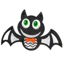 DEKORACJA nietoperz ŚWIECĄCA halloween ŚCIENNA