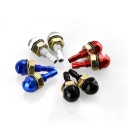2 SZT. BLACK PLASTIC PLUGS NA GAC TOWING / TOW BAR BUMPERS FRONT  photo 6
