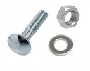НЕСУЩИЙ ВИНТ M8x30 + ГАЙКА + ШАЙБА 50 комплектов