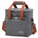 PICNICNIC BAG ТЕРМІЧНА СУМОЧКА ДЛЯ ПОКУПІВЕЛЬ ВЕЛИКА 2 відділення