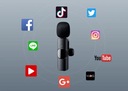 2 беспроводных микрофона iPhone Lightning IOS