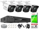 НАБОР IP-МОНИТОРИНГА 4 PoE КАМЕРЫ IR30M HIKVISION PoE РЕГИСТРАТОР 1 ТБ