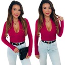 Женское утягивающее боди SMOOTH с длинными рукавами, на молнии, L/XL