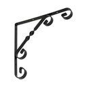 ДЕКОРАТИВНАЯ СТАЛЬНАЯ ПОДДЕРЖКА ПОЛКИ 200X200 DOMAX