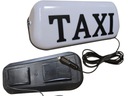 LAMP TAXI ON MAGNES FOR 180 KM/H WHITE KOGUT SYGNALIZATOR BIG FROM JACKPLUG 