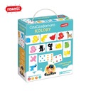 CzuCzu COLOR DOMINO Игра с картинками 28 деталей 2+