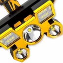 ЛІХТАРИК ЛОБОВЕ ДЛЯ КЕМПІІНГА ABS Z LADOWANIEM USB СВІТЛО NA ВЕЛИКЕ ВІДСТАНЬ DO ЇЗДИ NOCNEJ  фото 6
