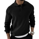 sveter v štýle Vintage s polovičným zipsom Pohlavie Výrobok pre mužov