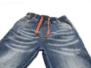 SPODNIE jeans w gumkę KANSAS r 8 - 128 cm Bohater brak