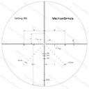Puškohľad Vector Optics Veyron 6-24x44 - Podsvietený zameriavací bod Maximálne zväčšenie 24 x