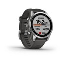 Ремешок Garmin Fenix ​​7S Серебристый/Графит 010-02539-01