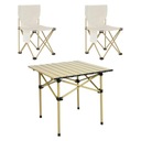 Zestaw składanych krzeseł stołowych kempingowych L Model b61469c1-e100