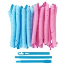 БИГУДИ ДЛЯ ВОЛОС КУДРИ СПИРАЛИ МАГИЯ 18 ШТ 55