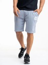 Krátke šortky Jigga Wear BOX Logo Grey Značka Jigga Wear