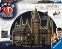 3D-пазл Ravensburger «Здания ночью: Замок Хогвартс» 540 деталей 115501