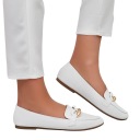 БЕЛЫЕ ЖЕНСКИЕ МОКАСИНЫ MERMENCIA 38