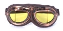 GAFAS MOTOCICLETA VINTAGE CONTROL REMOTO SCOOTER LENTES 