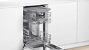 Встраиваемая посудомоечная машина Bosch SPV4EMX10E, 45 см, 3 ящика, WIFI, автоматическое открывание
