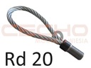 веревочная петля с резьбой Рd 20