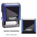 TRODAT STAMP 4911 Персональный до 4 строк + ДИЗАЙН