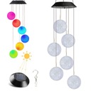 Солнечные фонари с колокольчиком для патио и сада, 600 мАч