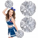 ПОМПОНЫ ПРОФЕССИОНАЛЬНЫЕ ЧИРЛИДЕРЫ С РУЧКОЙ ДЛЯ ТРЕНИРОВОК НА ВЕЧЕРИНКЕ 2ШТ.