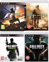 Set Call Of Duty Ghosts, Black Ops, Modern Warfare 2 + 3 pre PS3