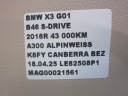BMW X3 G01 X4 G02 TABLEAU DE BORD CONSOLE NOIR BEIGE ORIGINAL 7937293photo 10