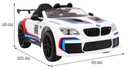 BMW M6 GT3 AUTO NA AKUMULATOR pilot EVA LED Marka BMW