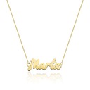 ЗОЛОТАЯ ЗНАМЕНИТОСТЬ ИМЯ МАРТА С БРИЛЛИАНТОМ пр. 585