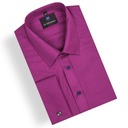 Pánske tričko hladké fialové na sponu custom 48 Značka Di Selentino