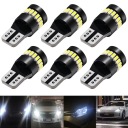 ЛАМПОЧКИ АВТОМОБІЛЬНИЙ LED (СВІТЛОДІОД) W5W T10 POSTOJOWKI CANBUS 12V 6000K 6SZT  (18424251457) фото min 11