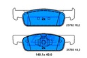 ZAPATAS HAM. DACIA P. LOGAN- SANDERO 1.2- 1.6 12- 