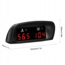ТЕРМОМЕТР АВТО ЦИФРОВИЙ МІРНИК ВОЛЬТМЕТР 2 В 1 12-24 V AUTOALARM  (18038226505) фото min 7