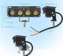 ГАЛОГЕН МОТОЦИКЛЕТНЫЙ ФАРА ФАРА МОТОЦИКЛЕТНЫЕ QUAD 4500LM 40W ZOLTO-BIALE  фото 15