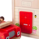 Drevený domček pre bábiky, prenosný Bigjigs Materiál drevo