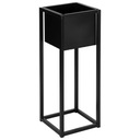 KWIETNIK STOJAK NA KWIATY STOJĄCY METALOWY STALOWY LOFTOWY LOFT WYSOKI 60cm