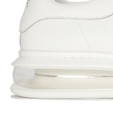 GOE Sneakersy męskie skórzane LL1N4029 białe r.45 Wzór dominujący bez wzoru