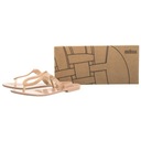 Topánky Šľapky Japonky Melissa Harmonic Lana AD 33987 Pink/Bronze Ružové Veľkosť 38