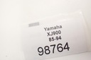 Uchwyt pasażera tył Yamaha XJ 900 Diversion 85-94 Numer katalogowy części 98764