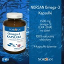 Norsan OMEGA-3 EPA a DHA kapsule s prírodným olejom z divých rýb 120ks EAN (GTIN) 7071963000058