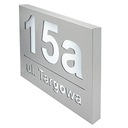 БОЛЬШАЯ АДРЕСНАЯ ТАБЛИЧКА Номер дома 40х30 ПРОСТАВКИ