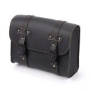 УНИВЕРСАЛЬНЫЕ СУМКИ МОТОЦИКЛЕТНЫЕ СУМКИ БОКОВЫЕ КОЖАНЫЕ NA МОТОР 28X10.5X21CM  фото 11