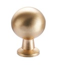 МЕБЕЛЬНАЯ РУЧКА ЗОЛОТАЯ ШАРОВАЯ РУЧКА 22мм