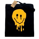 Torba bawełniana shopper eco SMILE emotka buźka
