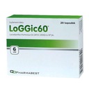 Loggic 60 probiotické kapsule 20 ks výživový doplnok Pharmabest Kód výrobcu 5903111160135